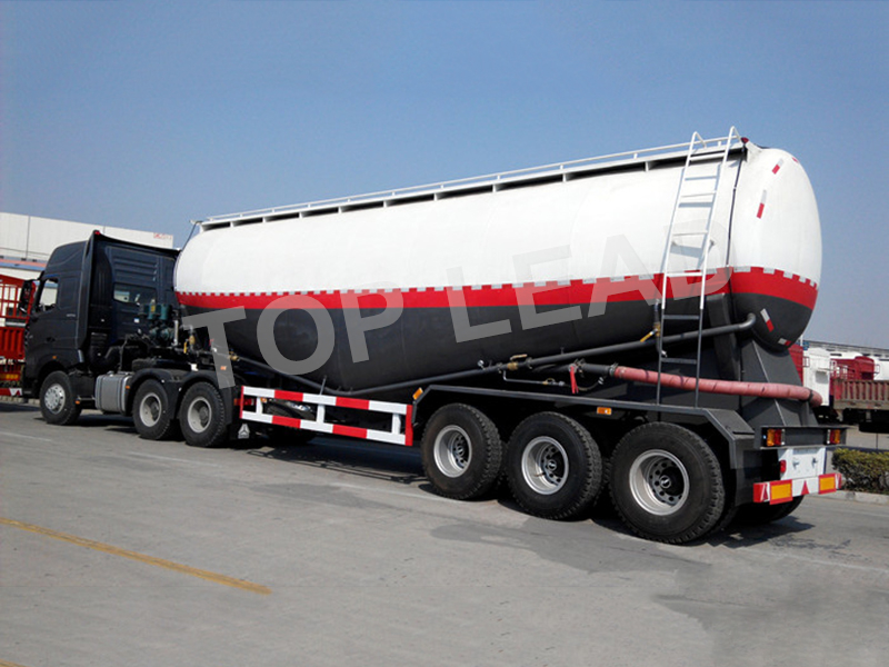 cement tank truck trailer