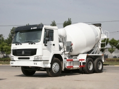Fácil instalação SINOTRUK HOWO 6x4 betoneira com táxi padrão, caminhão betoneira, caminhão de betoneira de 8 metros cúbicos