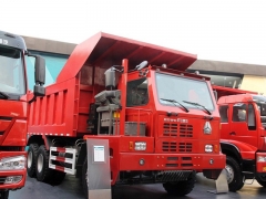 Fácil instalação Caminhão de Tipper de mineração de 50 toneladas de SINOTRUK HOWO, caminhão de lixo para o meu uso, caminhão de mineração