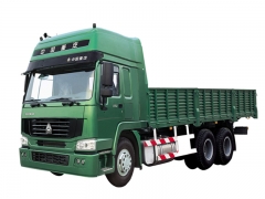 Satisfazendo SINOTRUK HOWO 6x4 carga caminhão caminhão para transporte de mercadorias em massa, CargoTruck com dois beliches, caminhão de cerca on-line