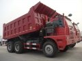 Venda quente SINOTRUK HOWO 70 Ton caminhão de mineração caminhão 371HP, ZZ5707S3840AJ, despejo para uso de mina
