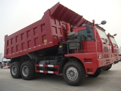 Venda quente SINOTRUK HOWO 70 Ton caminhão de mineração caminhão 371HP, ZZ5707S3840AJ, despejo para uso de mina Online
